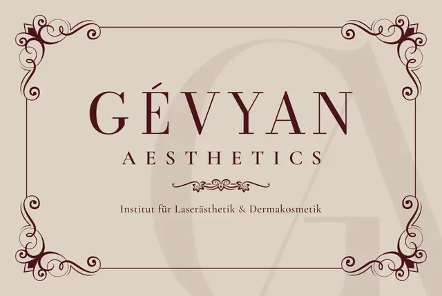 Visitenkarten für Gévyan Aesthetics, Rückseite